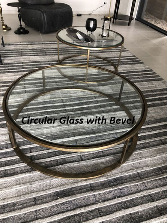 Clear tempered Glass Table Top delivered to Dromana